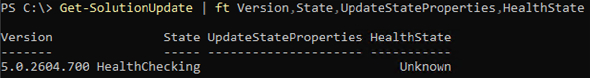 PowerShell output showing SBE preparation status after PrepareOnly